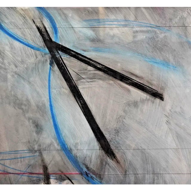 Abstract Expressionism Christopher Macsisak Mixed Media on Paper North Suite #11 Large For Sale - Image 3 of 4