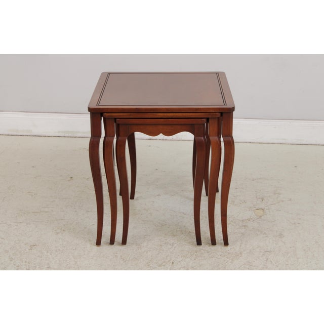 Age: C.1960 Details: Cherry Quality Construction Condition: Excellent Original Finish & Condition Size: 21.5w x 25d x 22.5h