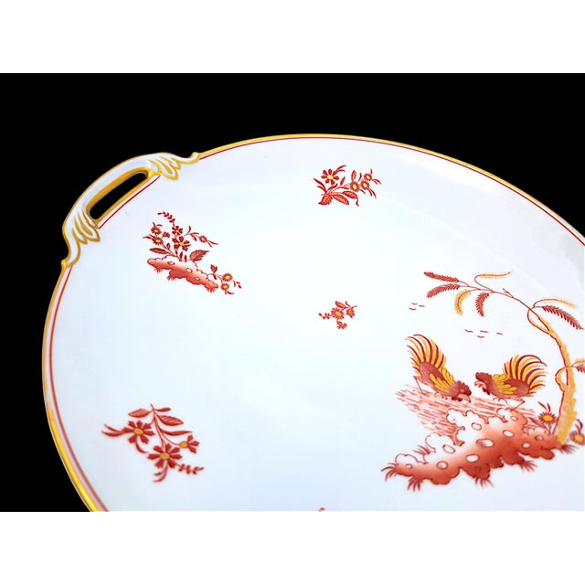 Ceramic Galli Rossi Tray with Three Stars in Porcelain by Richard Ginori for Pittoria di Doccia, 1920s For Sale - Image 7 of 9