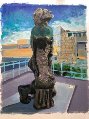 "Public Sculpture" Contemporary Painting
