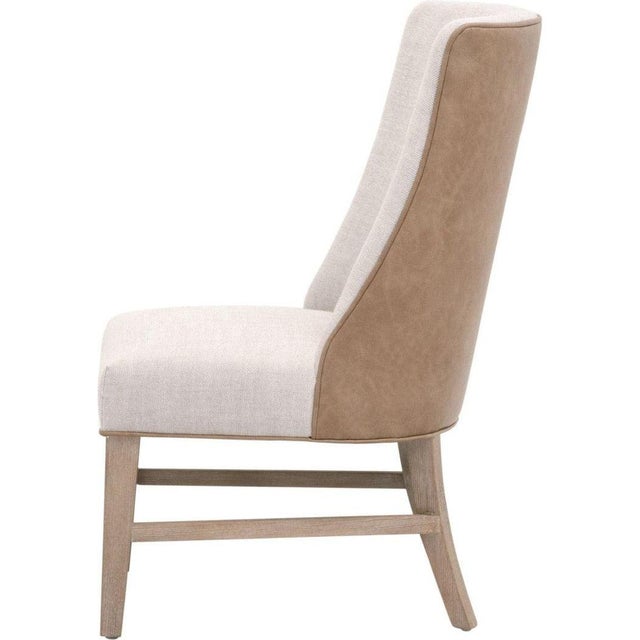 Essentials For Living Duet Performance Fabric Armless Head Dining Chair - Set of 2 For Sale - Image 4 of 6