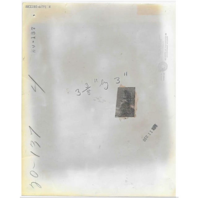 Figurative 1971 Snow Skiing Winter Photograph For Sale - Image 3 of 3
