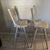 1980s Rustic Distressed Whitewash Farmhouse Swivel Barstools For Sale - Image 4 of 7