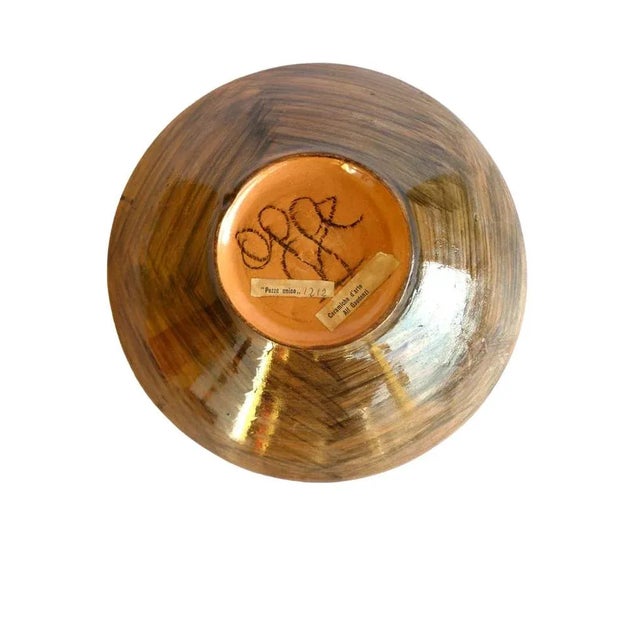 Ceramic Abstract Ceramic Set by Alf Gaudenzi, Albisola, Italy, 1960s, Set of 2 For Sale - Image 7 of 9