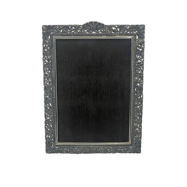 Indonesian Silver Yogya Picture Frame, 1930s For Sale - Image 3 of 7