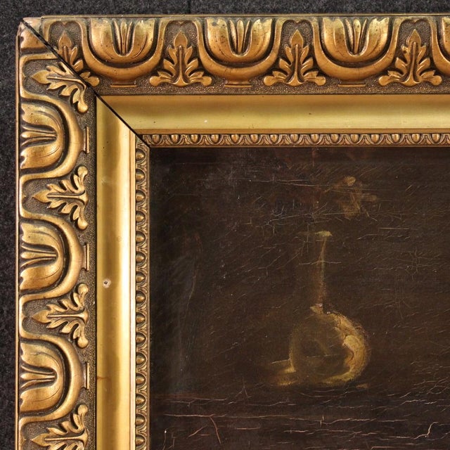 Spanish Artist, Interior Scene, 1920, Oil on Canvas, Framed For Sale - Image 7 of 16