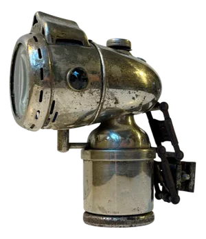 Bullet Carbide Bicycle Lamp from Nirona, 1930s