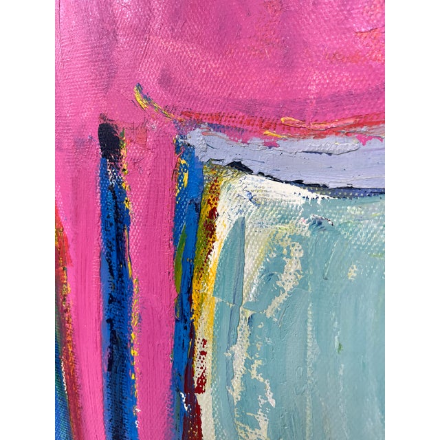 Contemporary Expressionist Horse Original Oil Painting For Sale - Image 10 of 12