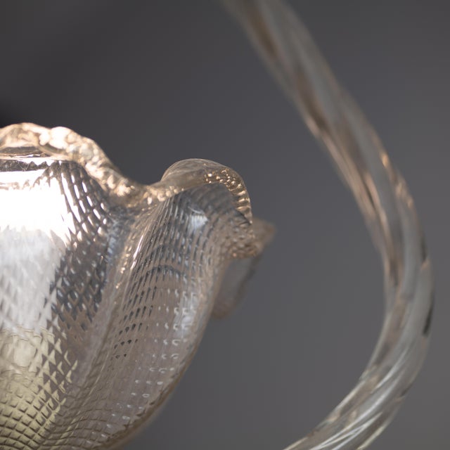 Vintage Pendant Light in Murano Glass from Barovier & Toso, 1940s For Sale - Image 9 of 14