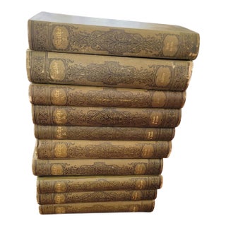 First Edition Vintage Goethe Werkes1-10 For Sale