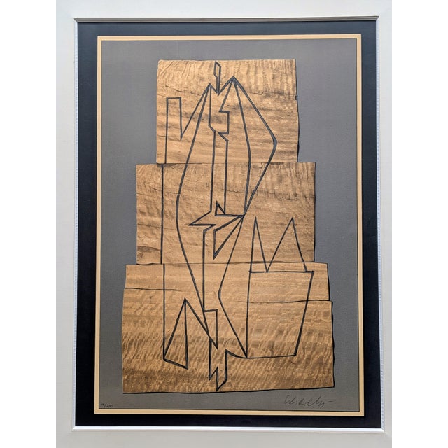 Victor Vasarely, Gordes Nives, 1971, Lithograph For Sale - Image 15 of 15