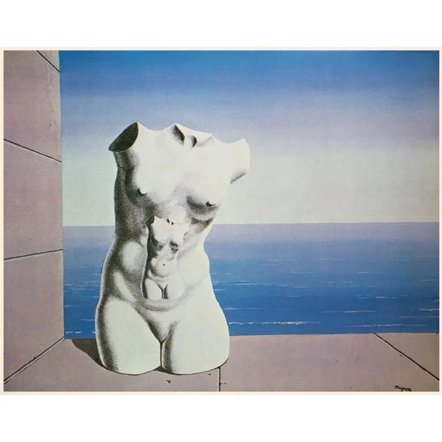 1972 After Rene Magritte, "Objective Stimulation" Original Photogravure For Sale In Dallas - Image 6 of 6