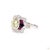 Art Deco Art Deco 2.47 Carat Old European Cut Diamond Onyx Ruby Gold Ring, Size 6.5 For Sale - Image 3 of 9