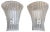 Mid-Century Modern Murano Glass Sconces from Barovier and Toso, 1970, Set of 2 For Sale
