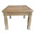 Altavista Lane White Oak Square Side Table — Farmhouse Style No. 1513-17 For Sale