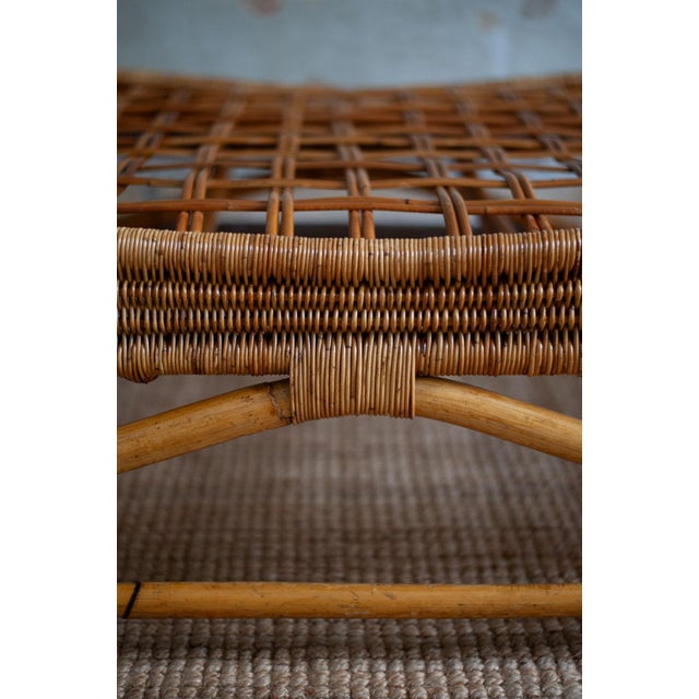 1960s Bamboo Cane Daybed, 1960s, Set of 2 For Sale - Image 5 of 9