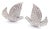 Cartier Cartier Colombe De La Paix Dove of Peace Diamond White Gold Earrings, A Pair For Sale - Image 4 of 13