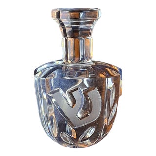 Rosenthal Classic 24% Lead Crystal Dreidel Judaica 3.5" Hand Cut W/ Original Box For Sale