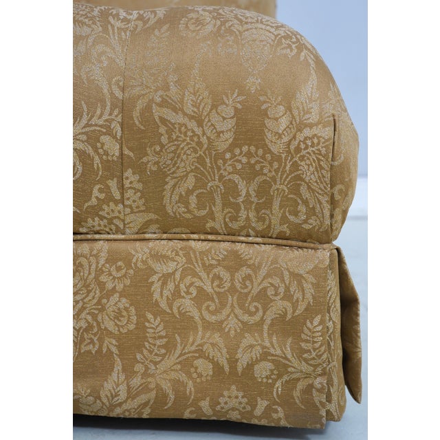 Pair of Tufted Rolled Back Lounge Chairs For Sale - Image 12 of 18
