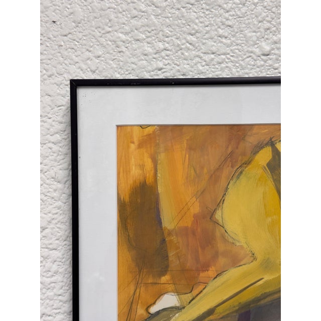 Artist Signed "Roots" Acrylic Painting Framed, Circa 2003 For Sale In San Francisco - Image 6 of 12