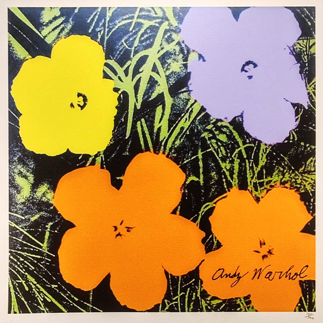 After Andy Warhol, Flowers, 1980s, Lithograph For Sale - Image 3 of 10