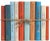 Contemporary Decorative Books - Rustic Ocean Book Bundle - 1 Foot of Blue and Orange Books For Sale - Image 3 of 4
