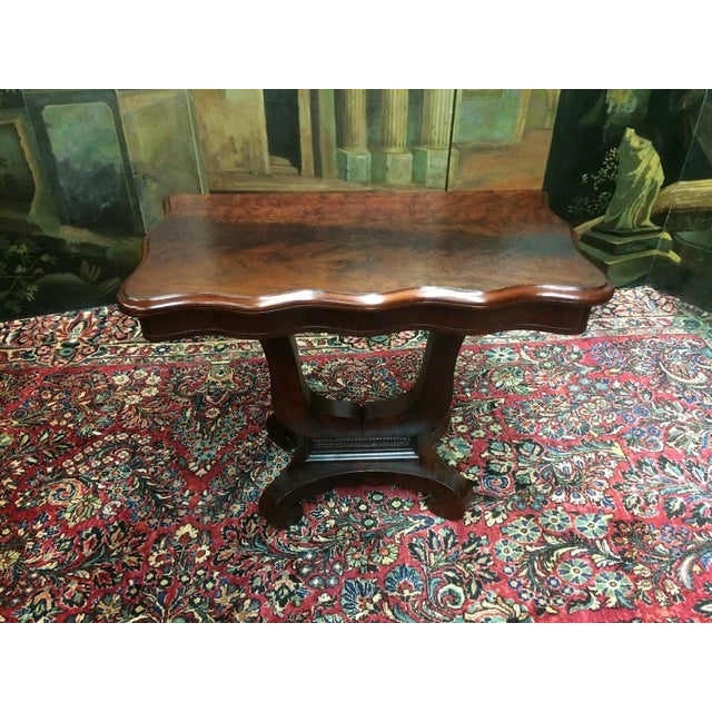 Early 19th Century Antique Games Table, Empire Games Table For Sale - Image 5 of 11