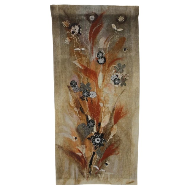 Wool Tapestry from Art Protis, Czechoslovakia, 1970s For Sale