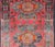 Tribal Vintage Caucasian Kazak Rug With Twin Medallions and Blue Border 3'9 X 6'1 For Sale - Image 3 of 12