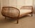 Italian Daybed in Bamboo and Wicker, 1960s For Sale - Image 9 of 10