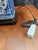 Late 20th Century Late 20th Century Asian Blue and White Lamp For Sale - Image 5 of 9