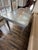 Vintage Industrial Metal Dining Table With Drawers For Sale - Image 4 of 11