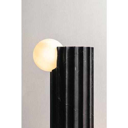 Black Athena Lamp by Katia Solórzano For Sale - Image 8 of 13
