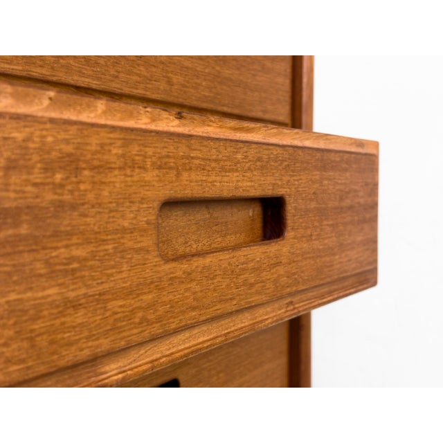 Danish Teak Chest of Drawers from Fanø, 1970s For Sale - Image 9 of 14