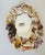 Fabulous sea Shell arranged wall mirror. Unique selected sea Shell collection.