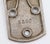 Mid 20th Century Pair of Vintage Nickel Plated Brass Offset Ice Box Hinges For Sale - Image 5 of 5