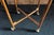 Mid Century Bent Rattan and Wicker Bar Cart With Removable Rattan and Wicker Tray For Sale In New York - Image 6 of 9