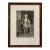 Trowbridge Traditional French Black and White Framed Portrait For Sale