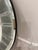 Silver Rare David Marshall 30” Antiqued-Mirror Tile Round Wall Mirror – Signed, Excellent Condition For Sale - Image 8 of 8