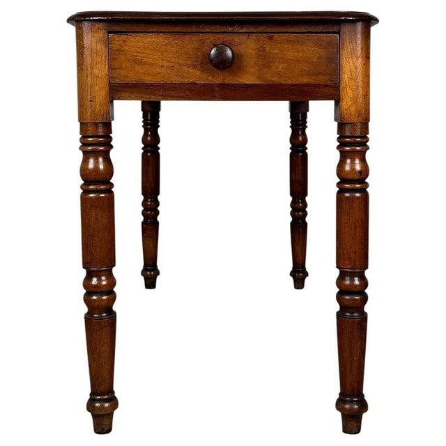 Antique English Mahogany Side Table, 1800s For Sale - Image 12 of 13