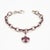 Modern Theo Fennell 18k White Gold Ruby & Diamond Heart Charm Bracelet For Sale - Image 3 of 13