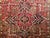 Vintage Persian Heriz Rug, Hand-Knotted Wool, Geometric Medallion Pattern, Red & Navy, 9x12 For Sale - Image 18 of 18