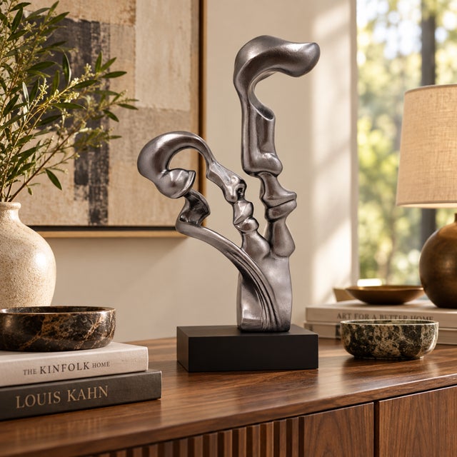 Bauhaus Austin Productions Abstract Faces Sculpture "Surrender" Danel, 1995 For Sale - Image 3 of 13