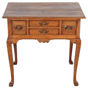 19th Century Georgian English Oak Low Boy, 1800s