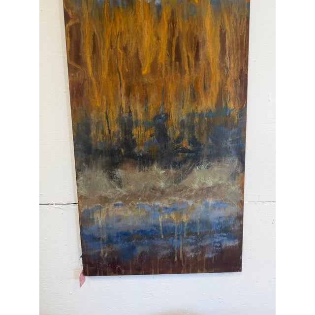 Mid-Century Modern Midcentury Modern Abstract Painting For Sale - Image 3 of 5