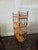 Art Nouveau Burnt Bamboo Ball Finals 4 Shelf Etagere Victorian Bookcase For Sale - Image 3 of 9