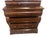 19th Century Antique Empire Flame Mahogany Dresser With Mirror For Sale - Image 9 of 11