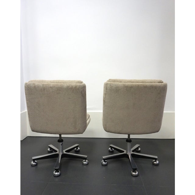 Metal Italian Lounge Chairs, 1970s, Set of 2 For Sale - Image 7 of 9