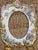 Alabaster 19c Hand Painted Porcelain Frames, Set of 2 For Sale - Image 8 of 11