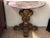 Italian Pair of Italian Giltwood Demilune Consoles With Marble Tops For Sale - Image 3 of 12